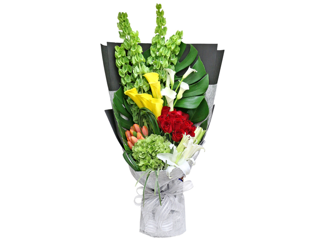 Florist Flower Bouquet - Calla Lily florist bouquet gift RD39 - L76602429 Photo